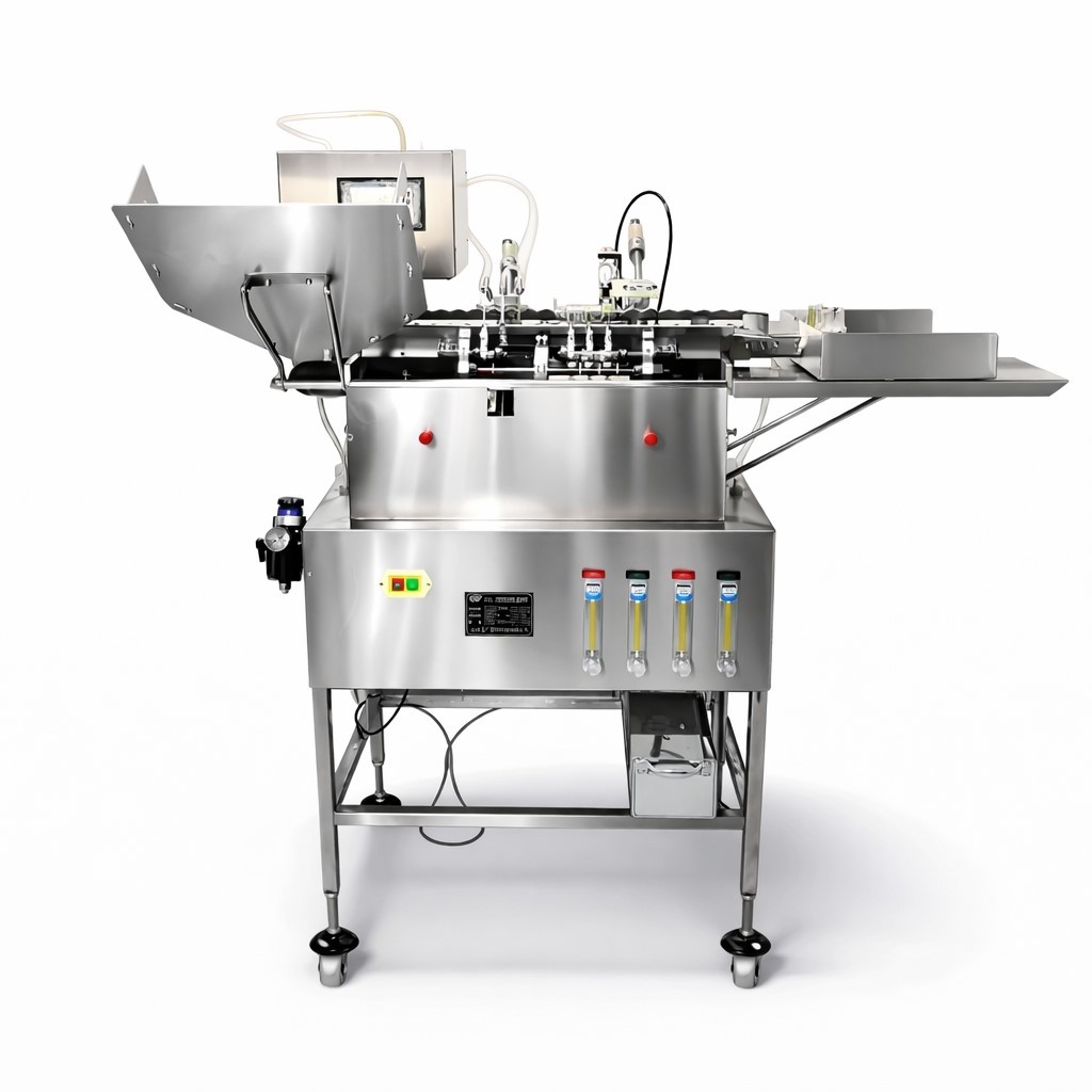 AGL-1 ampoule filling and sealing machine AGL-1 ampoule filling and sealing machine