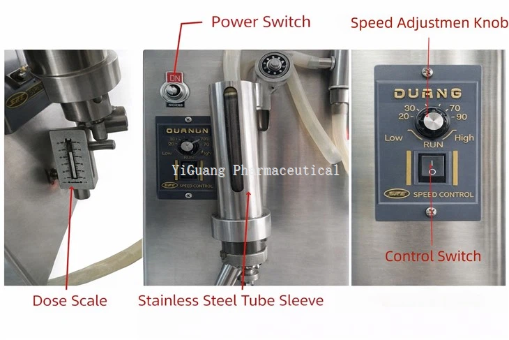 Liquid Filling Machine For Ampoules Vials Oral Liquid Bottles suppliers